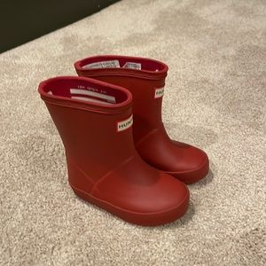 Gentle used Hunter rain boots